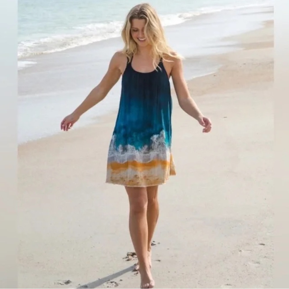 NWT Natural Life Coco Gauze Mini Dress Size Medium